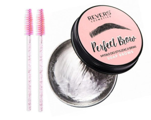REVERS Cosmetics Mydełko do stylizacji brwi + pędzelek