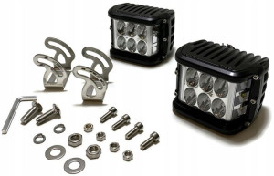 Lampa Robocza Led 2x Cube Cree Doświetlenie Zestaw