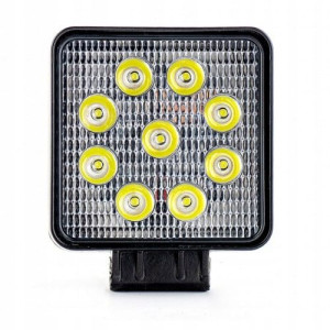 Lampa robocza 9 LED 27W 12V 24V Halogen Szperacz