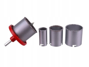Otwornica wolfram.do glaz.33-73mm/4el