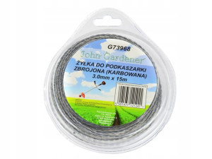 Żyłka do podkaszarki zbrojona(karbowana) 3,0mmx15m