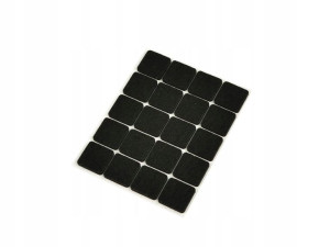 Podkładki filcowe pod meble prostokątne 20x20mm 20