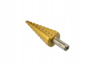 Wiertło stożkowe HSS TiN 4-20mm