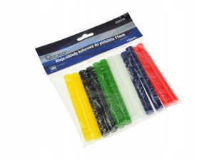 Kleje-wkłady kolorowe do pistoletu 11mm 12szt.