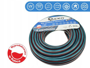 Wąż ogrodowy 4 Warstwowy 3/4" 20m GEKO NEW