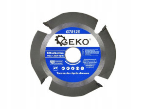 Tarcza do cięcia drewna 125X22,23mm 4T