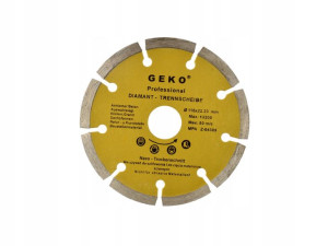 Tarcza diam.115mm segment.GEKO PROFI