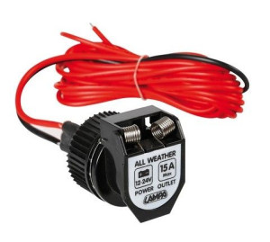 PX-2 Wodoodporne gniazdo zasilania 12/24V 15A 3,6m