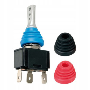 Przełącznik dźwigniowy 12V 24V 20A FI: 12,2mm gr.5
