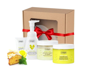 Ziaja Zestaw Lemon Cake Peeling Pianka Galaretka krem