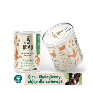 Kaczka monobiałkowa mokra karma dla psa 400g