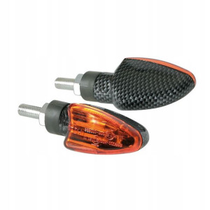 Kierunkowskazy do motoru LED ARROW 12V 21W CARBON