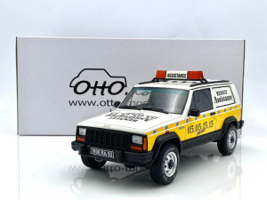 Jeep Cherokee Yellow 1989 Otto mobile 1:18