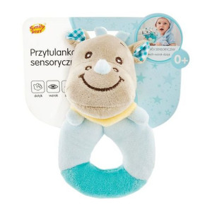 SMILY PLAY SP84080 Przytulanka sensoryczna z dzwoneczkiem 0+