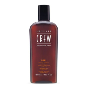 American Crew 3w1 Szampon Odżywka Żel Pod Prysznic