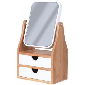 Lusterko kosmetyczne do makijażu lustro organizer mini toaletka