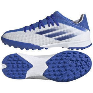 Buty adidas X Speedflow.3 TF J GW7514 - BIAŁY; 38