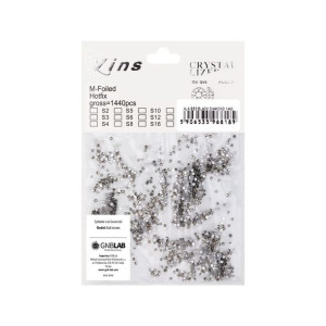 Cyrkonie do paznokci szklane ss3 black diamond 1440 szt paczka
