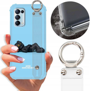Etui Antishock Pasek do OPPO RENO 5K Misie Wzory