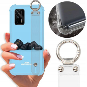 Etui Antishock Pasek do REALME GT 5G Top Miś Wzory