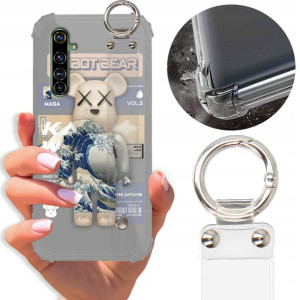 Etui Antishock Pasek do REALME X50 PRO Misie Wzory