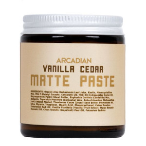 Arcadian Vanilla Cedar Matte Pasta Matowa Mocna