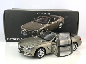 Mercedes-Benz SL500 2012 Dark Grey Matt Norev 1:18