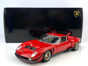 Lamborghini Miura SVR Red/Black Kyosho 1:18