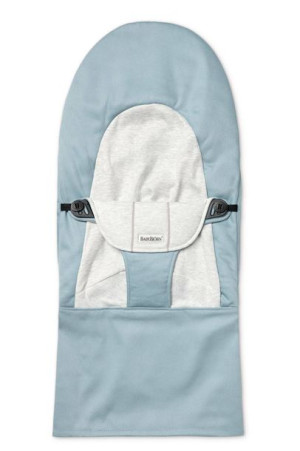 BABYBJORN - poszycie do leżaczka Balance Soft, Blue/Grey, Cotton/Jersey