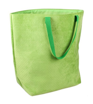Zielona Torba Na Pranie Z Uchwytami Xxl Velvet 70x25x55/80 Cm