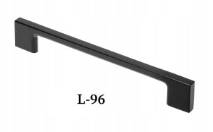 Uchwyt Meblowy Czarny Mat Loft Techno 96mm Gtv