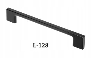 Uchwyt Meblowy Czarny Mat Loft Techno 128mm Gtv