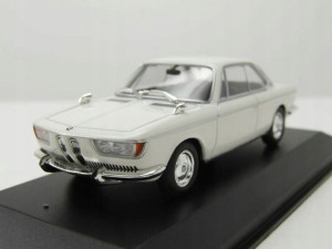 BMW 2000 CS Coupe 1967 White Minichamps 1:43