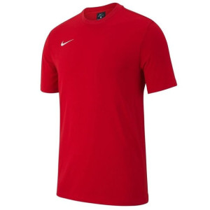 Koszulka Nike Junior Tee Team 19 Aj1548 657 - Czerwony; M (137-147cm)