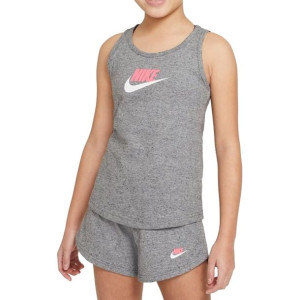 Koszulka Nike Sportswear Big Kids' Jersey Tank DA1386 091 - SZARY; XL