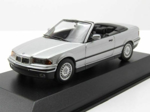 BMW 3 Series Cabriolet (E36) 1993 Silver Minichamps 1:43