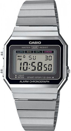 CASIO Zegarek A700WE-1AEF Alarm Stoper