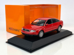 Audi A6 1997 Red Minichamps 1:43
