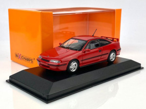 Opel Calibra Turbo 4x4 1992 Red Minichamps 1:43