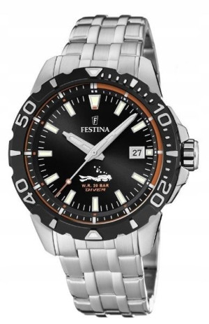Zegarek Męski FESTINA 20461/3 Diver Sportowy 200m
