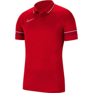 Koszulka Nike Polo Dry Academy 21 CW6104 657 - CZERWONY; M