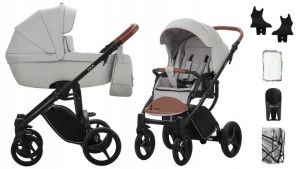 BEBETTO wózek uniwersalny LUCA PRO ECO 2w1 kol 02