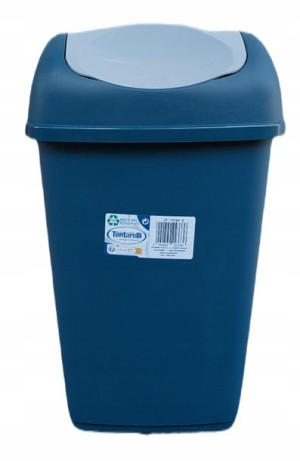 KOSZ NA ŚMIECI UCHYLNY 9L plastik TONTARELLI mocny