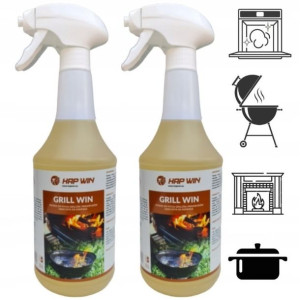 Hap Win Płyn Do Przypaleń Piekarnika Kominka 2x 1l