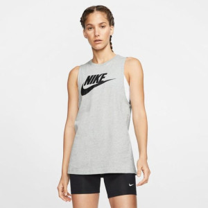 Koszulka Nike Sportswear CW2206 063 - SZARY; L