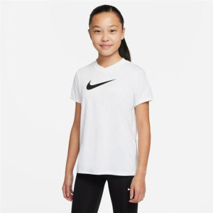 Koszulka Nike Dri-Fit AR5039 101 - BIAŁY; L (147-158)