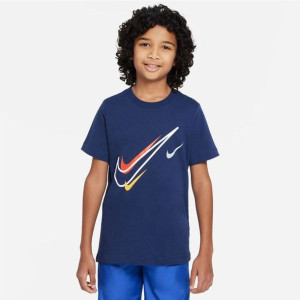 Koszulka Nike Sportswear Tee DX2297 410 - GRANATOWY; M (137-147)