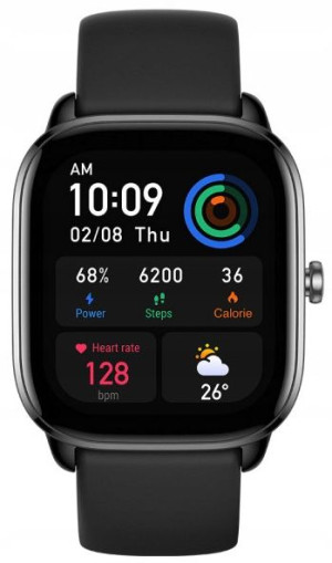 Smartwatch Amazfit GTS 4 mini czarny 1,65'' AMOLED