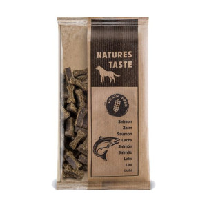 Natures Taste Kosteczki bezzbożowe łosoś 100g