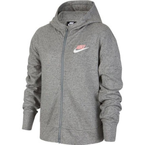 Bluza Nike Sportswear girls DA1124 091 - SZARY; S (128-137)